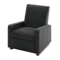 Modern Manual Recliner Chair PU Upholstered 2 Position Recliner with 160°