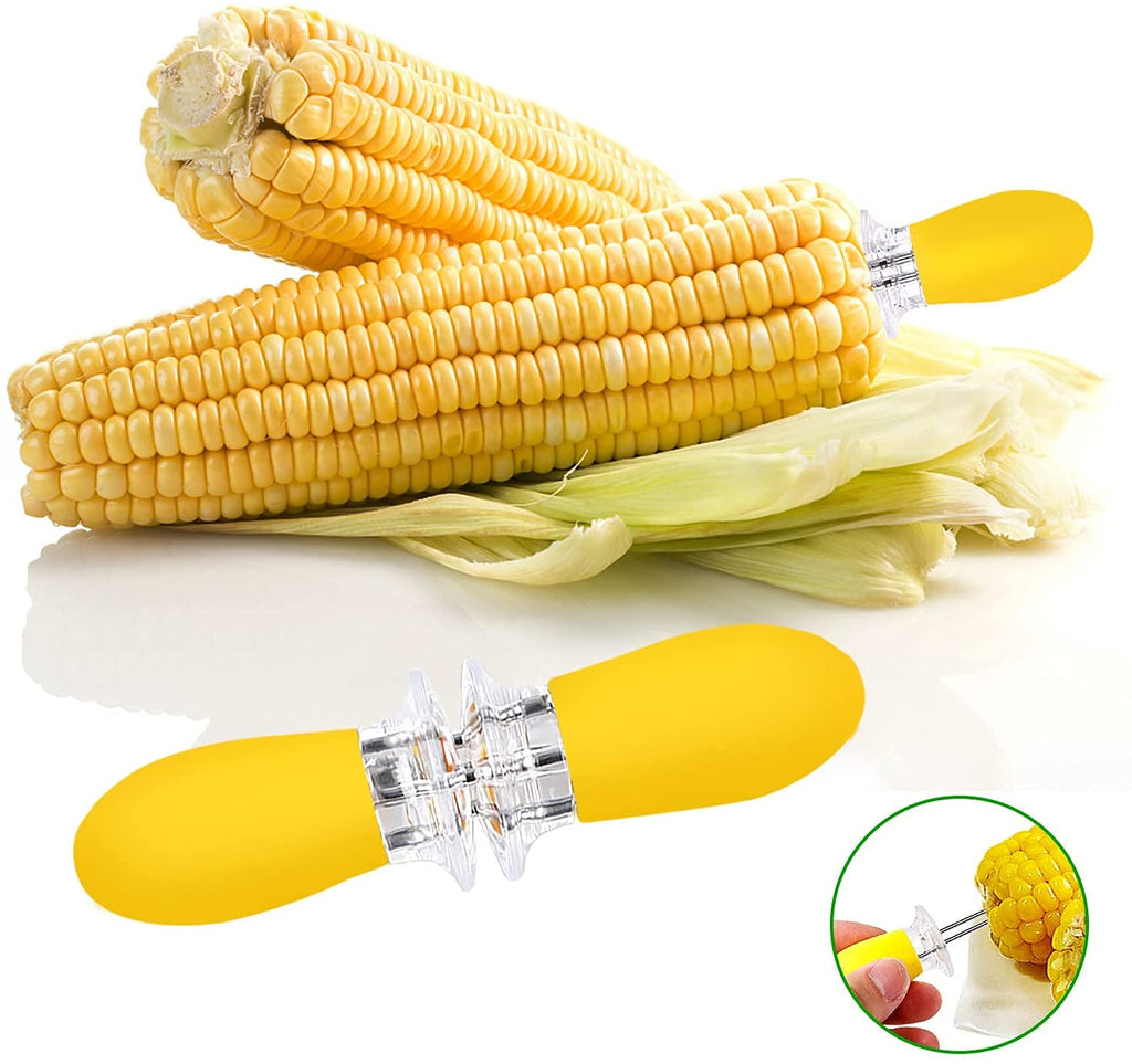 Corn Holders AUGSUN 10Pcs 5 Pairs Corn Cob Holders Stainless Steel Corn On The - Image 5