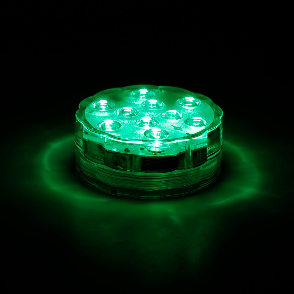 4Pcs RGB Swimming Pool Lights With Remote Control IP68 Waterproof Battery - Image 3