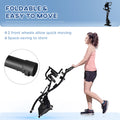3 in 1 Folding Exercise Bike Foldable Stationary Bike with 8 Level Magnetic