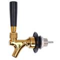 Beer Faucet Stainless Steel Brass Non Adjustable Beer Keg Tap For Bars
