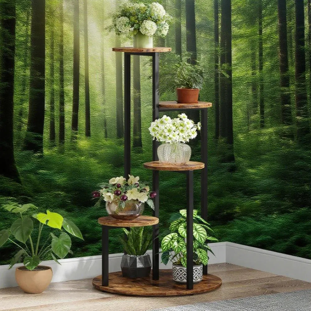 flower stand plant dog car main view