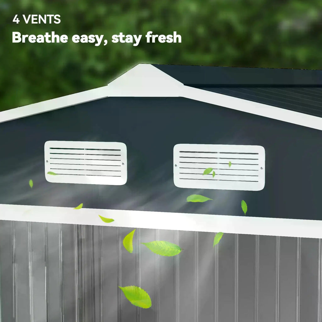 Outdoor Garden Storage Shed Tool House - Image 2