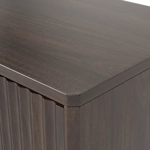 10 Gallon Woodgrain Tilt Out Trash Can Cabinet Wooden Garbage Recycling - Image 2