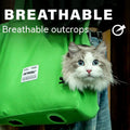 Large Capacity Pet Cat Bag Multifunctional Breathable Dog Canvas Carrier Bag