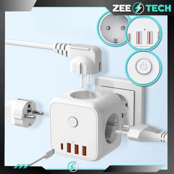 7 in 1 Electrical Socket Adapter 250V 4000W - Image 4
