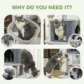 41 Inch Cat Tree with Scratching Posts Cat Bed Condo Grooming Brush Jumping