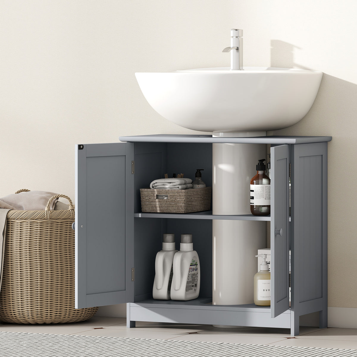 under sink bathroom cabinet pedestal product angle 6