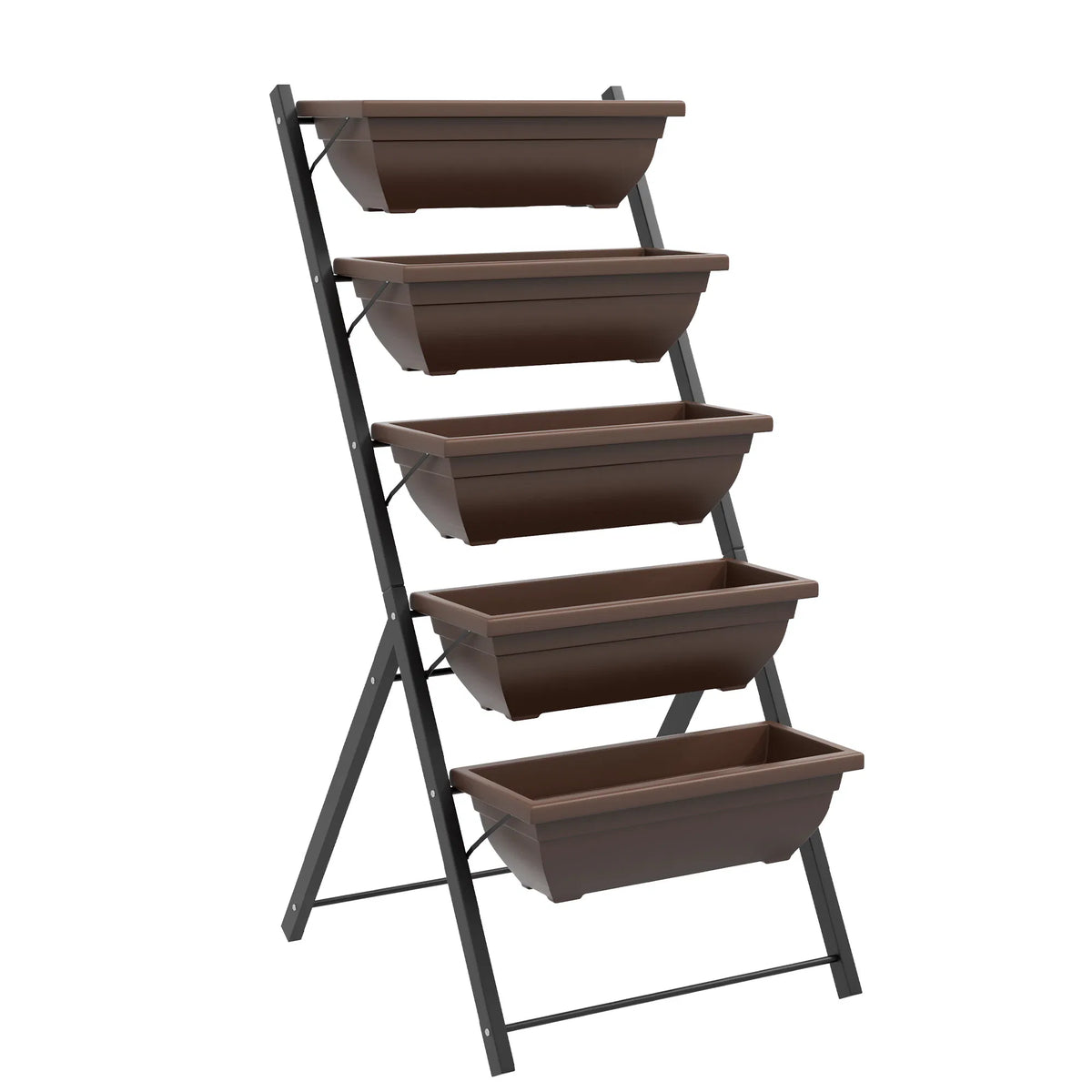 5 Tier Raised Garden Bed with 5 Planter Box Outdoor Plant Stand Grow - Image 5