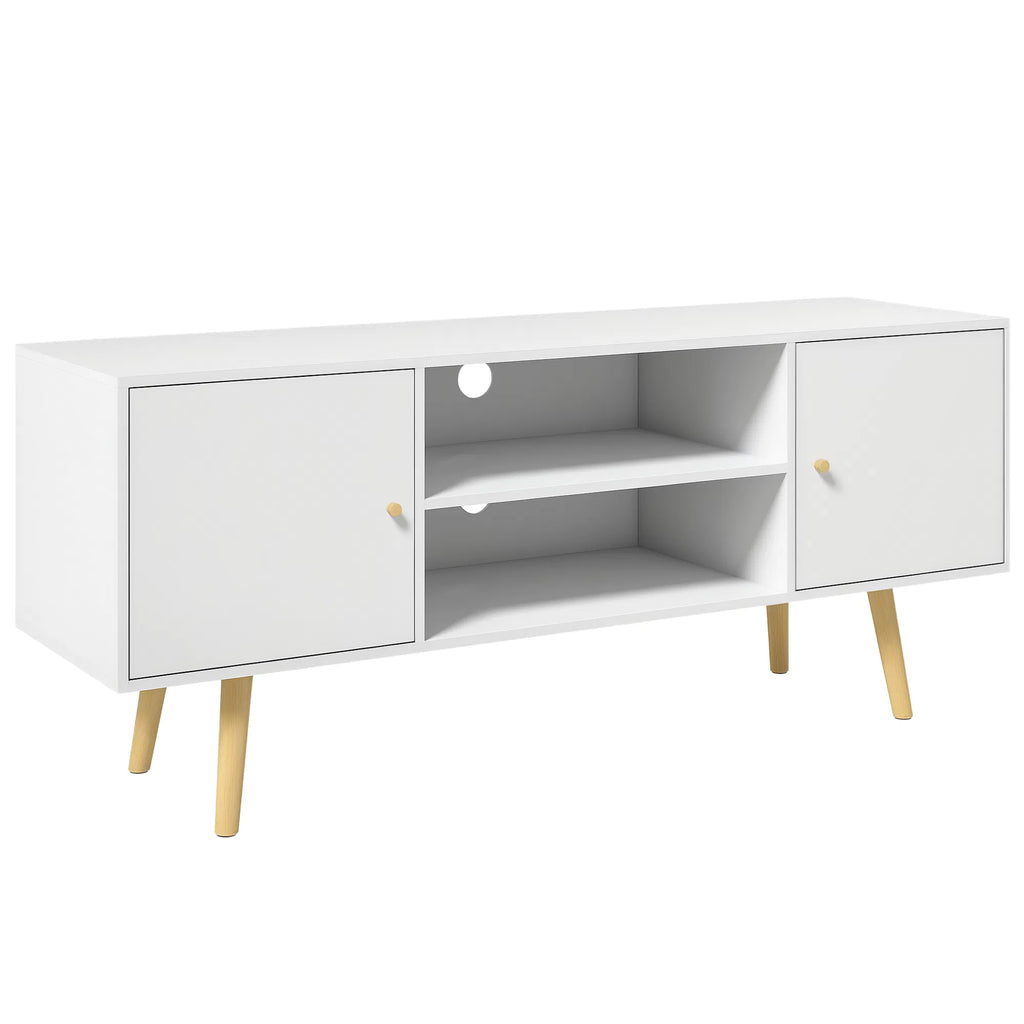 TV Stand Cabinet for TVs up to 55 Inches Entertainment Unit with Storage - Image 4