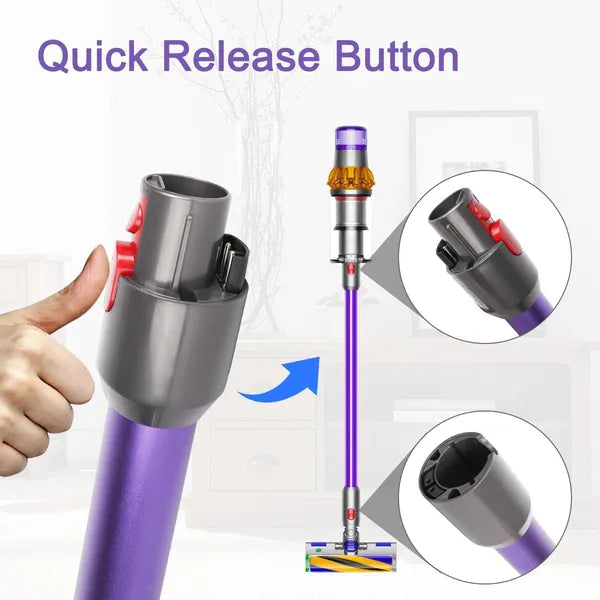 Suitable For Dyson Vacuum Cleaner Extension Rod Extension Rod Conductive - Image 3