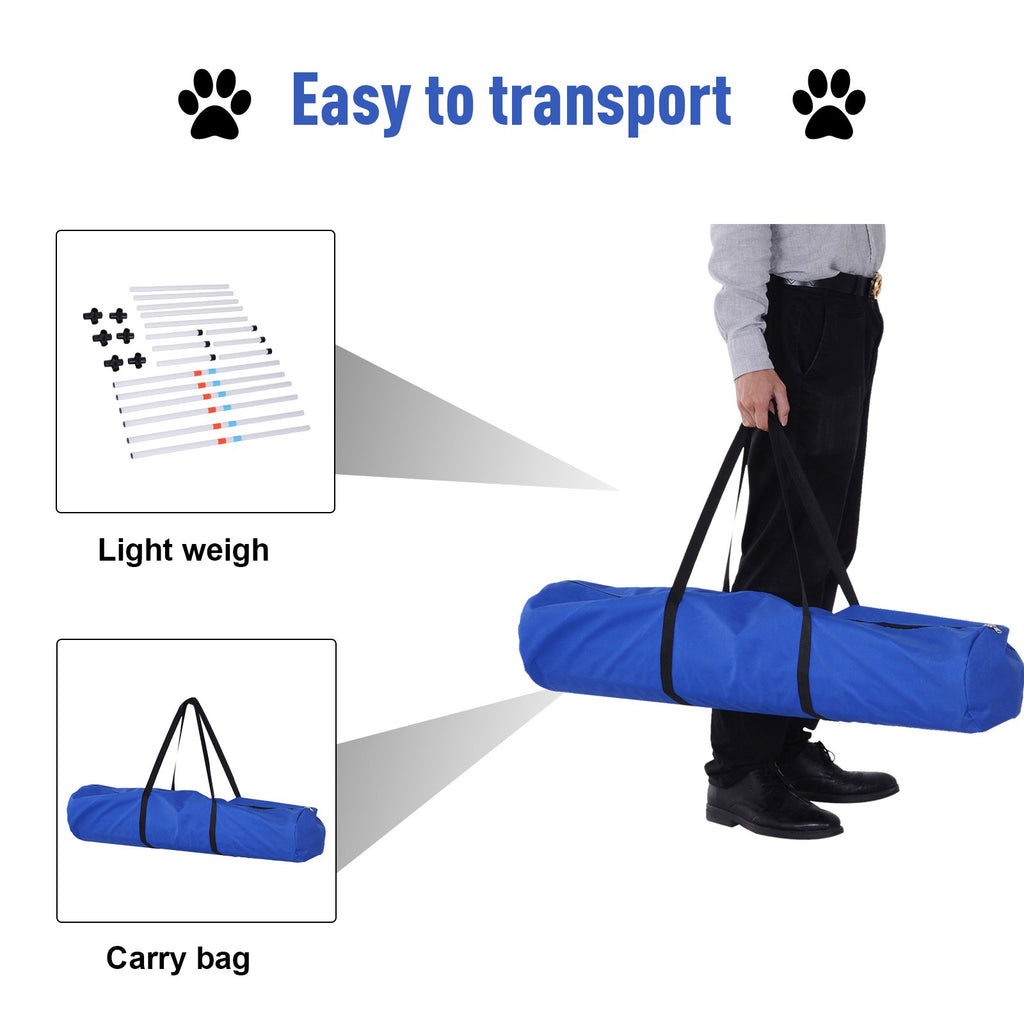 Sturdy Dog Weaves Poles Pet Speed and Agility Equipment Dogs Obstacle Outdoor - Image 2