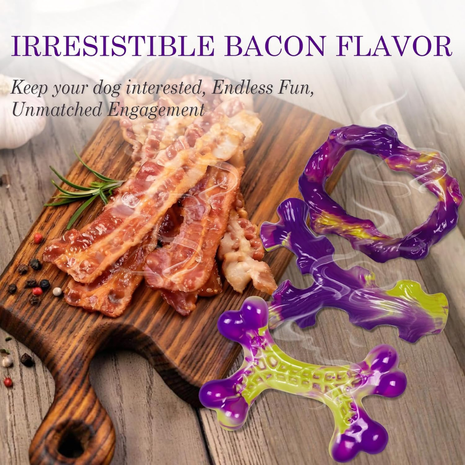 Tough Dog Toys For Aggressive Chewers 3 Pack Indestructible Dog Toys For Large - Image 5