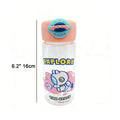 Astronaut Cat Plastic Bottle 400ml Pink