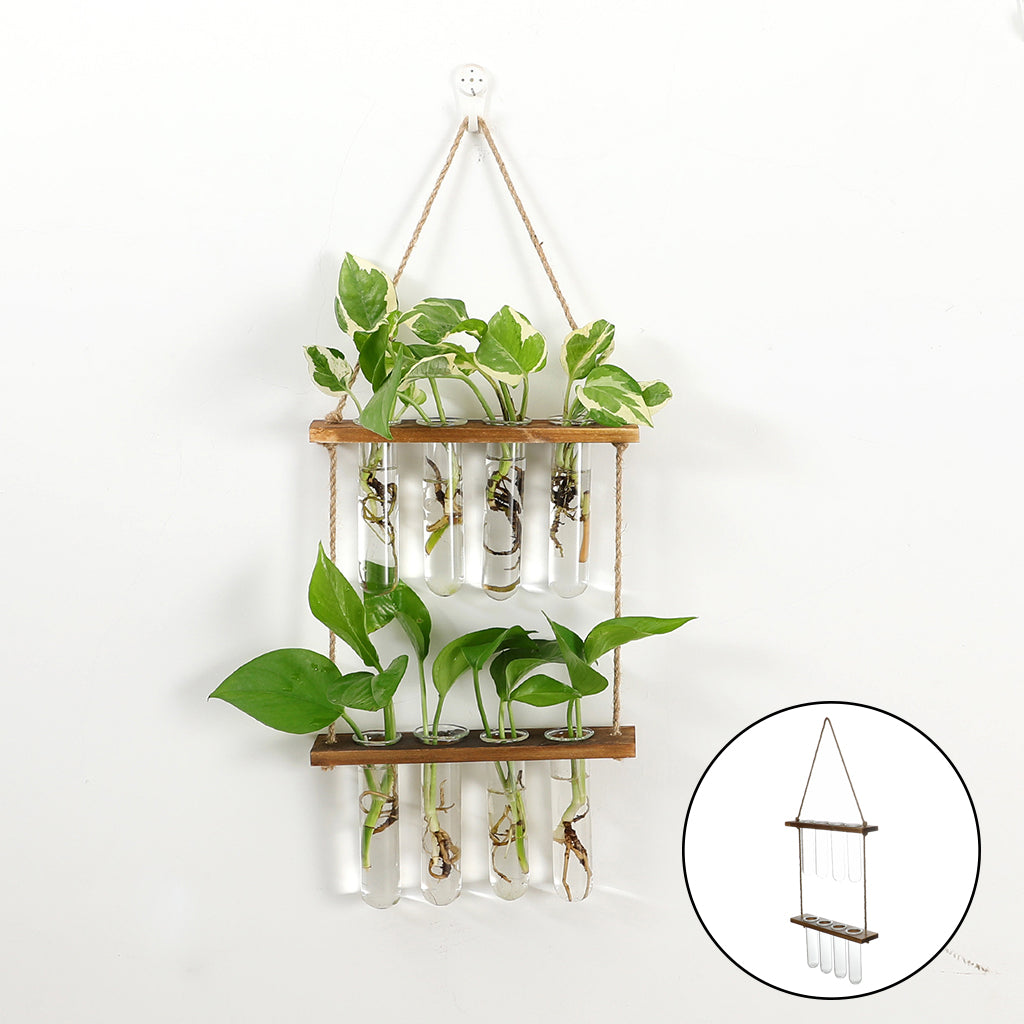 wall hanging terrarium flower glass product angle 7
