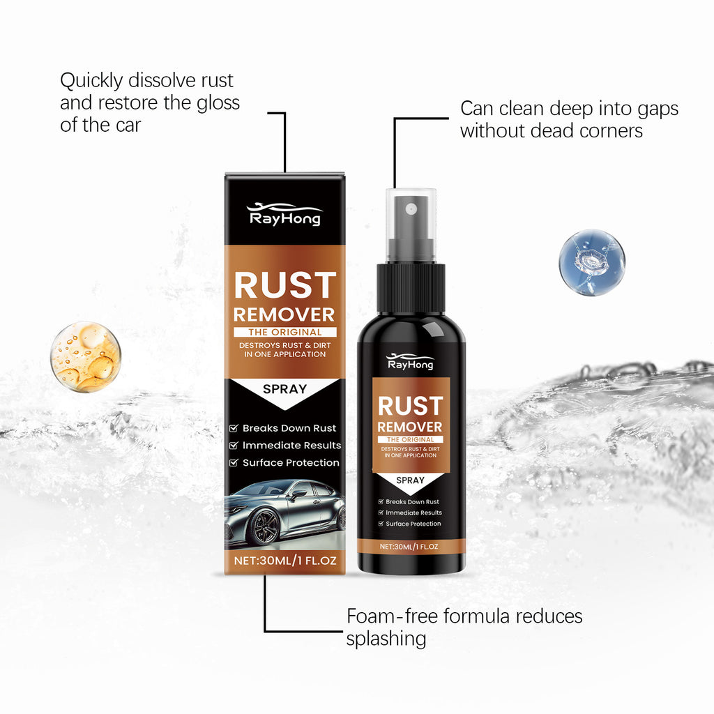 Car Rust Remover Rust Removal Gloss Gentle Decontamination Cleaner - Image 2