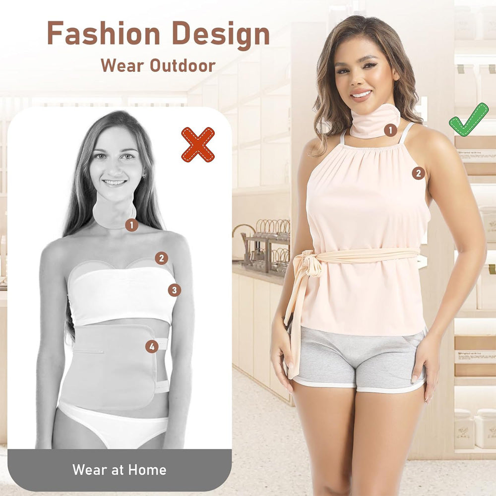 castor oil vest pack wrap product angle 8