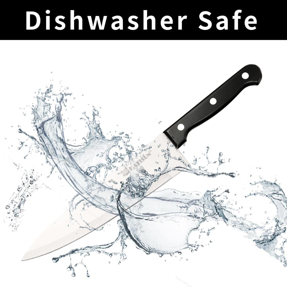19 piece Knife Set German Steel Durable Dishwasher safe Kitchen Knife Set - Image 3