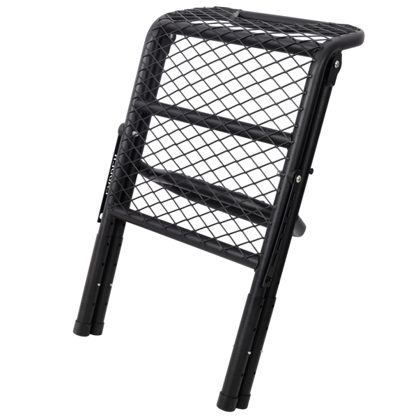 Foldable SUV Tire Ladder Adjustable Vehicle Access Step For Truck SUV RV Offroad - Image 2