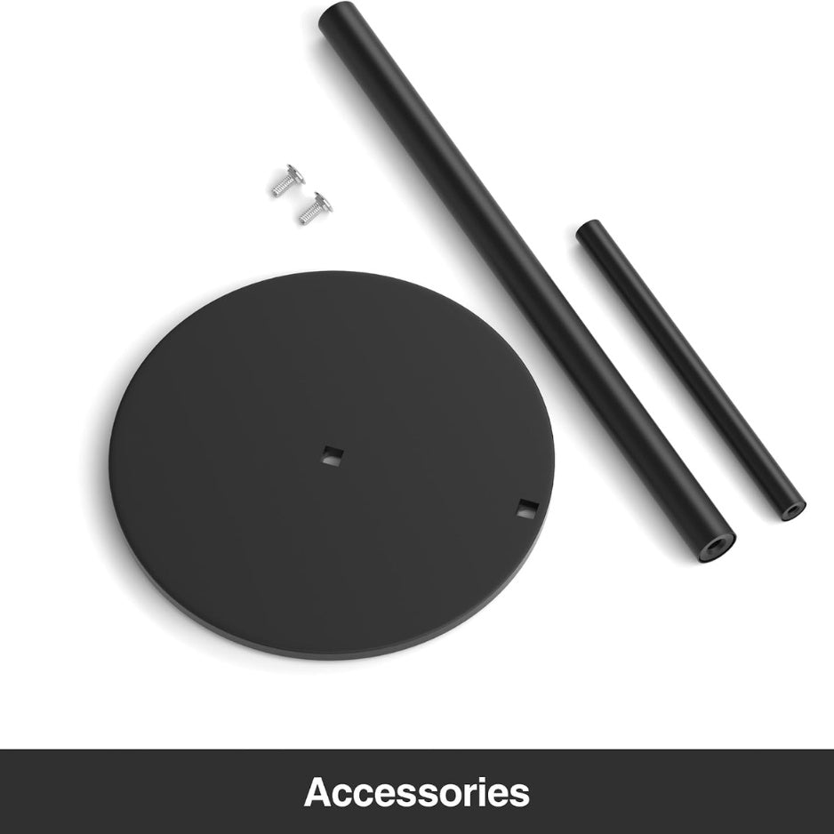 Premium Black Stainless Steel Countertop Paper Towel Holder With Weighted Base - Image 5