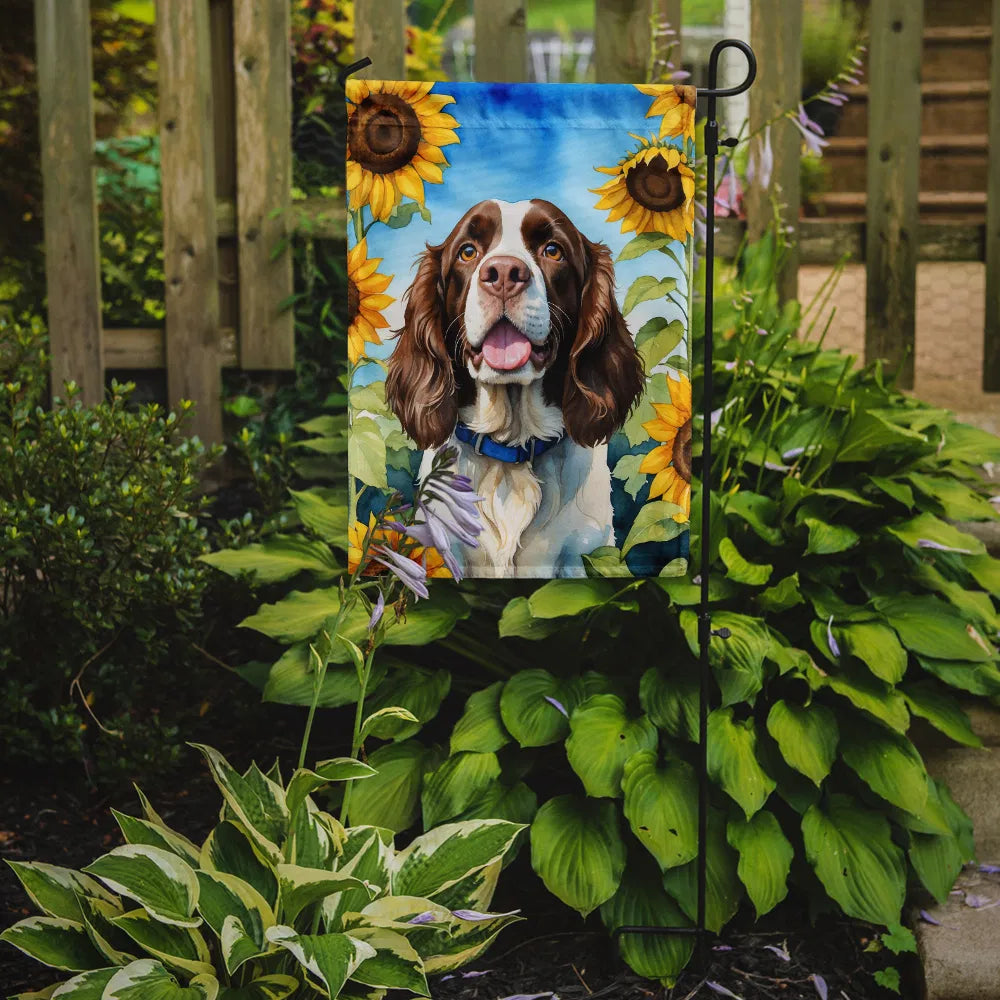 English Springer Spaniel in Sunflowers Garden Flag Mailbox Flag Decorative Yard - Image 5