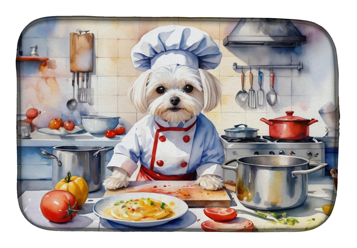Maltese The Chef Dish Drying Mat Absorbent Dish Drying Mat Pad for Kitchen - Image 4