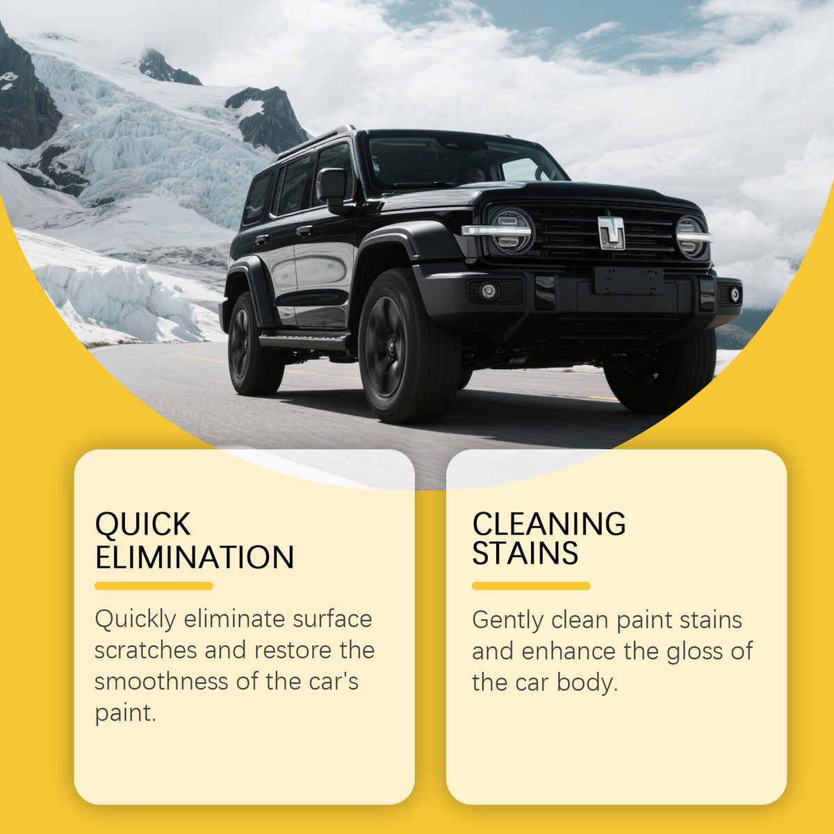 Car Scratch Care Kit Paint Stain Gloss Cleaning Restoration - Image 5