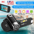 HD 1080P Digital Video Camcorder 2.7in 16X Zoom DV Camera 270° Rotation