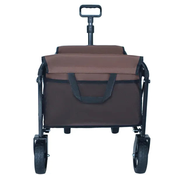 Expandable Dual Layer Utility Wagon with 100% Extra Space Grocery Cart for - Image 5