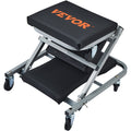 Z Creeper Seat 2 In 1 Rolling Folding Car Creeper/Stool 300 Lbs Capacity