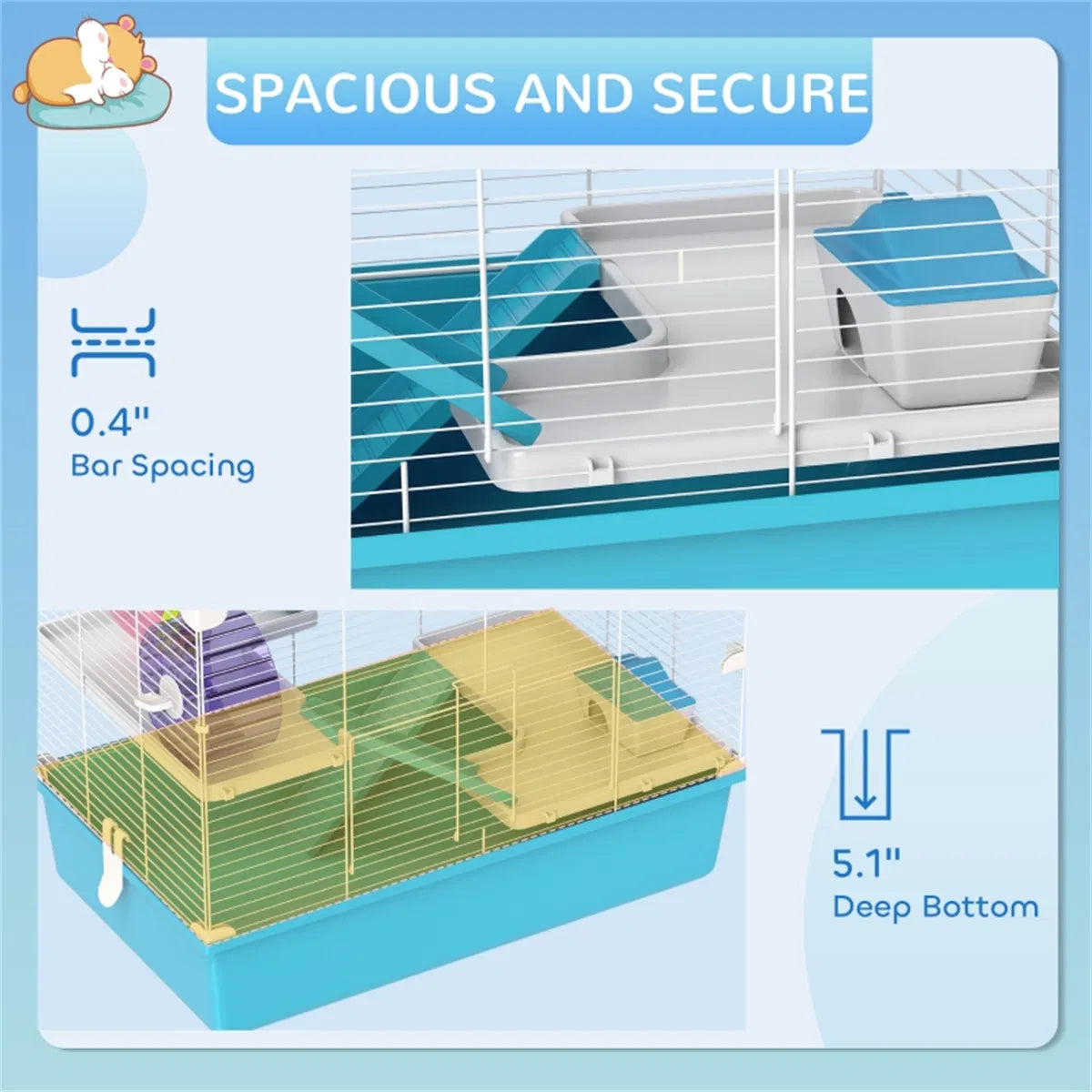 Hamster Cage pet Cage - Image 2