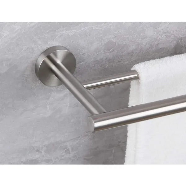 23 inch double towel bar packaging and components