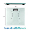 Slim Waist Pattern Personal Scale White