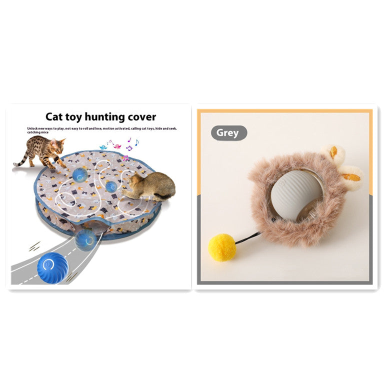 Cat Toy Self Hi Funny Cat Rolling Ball Pets Relief Toy Pet Products - Image 4