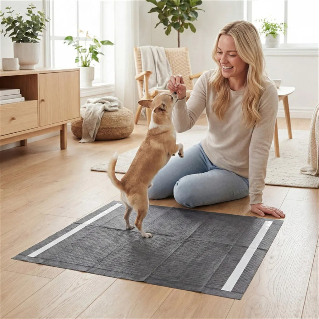 150 Pack Charcoal Dog Pee Pads 24 24 6 Layer Ultra Absorbent Pet Training Pads - Image 5