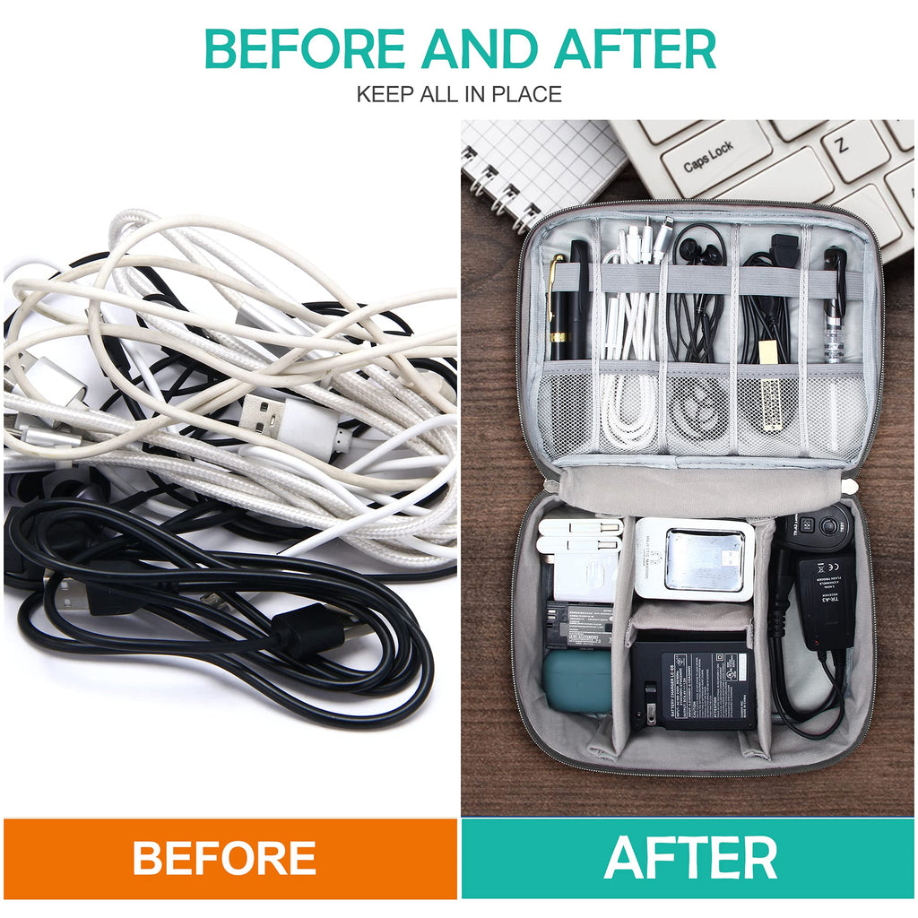 electronics organizer travel cable bag product angle 9
