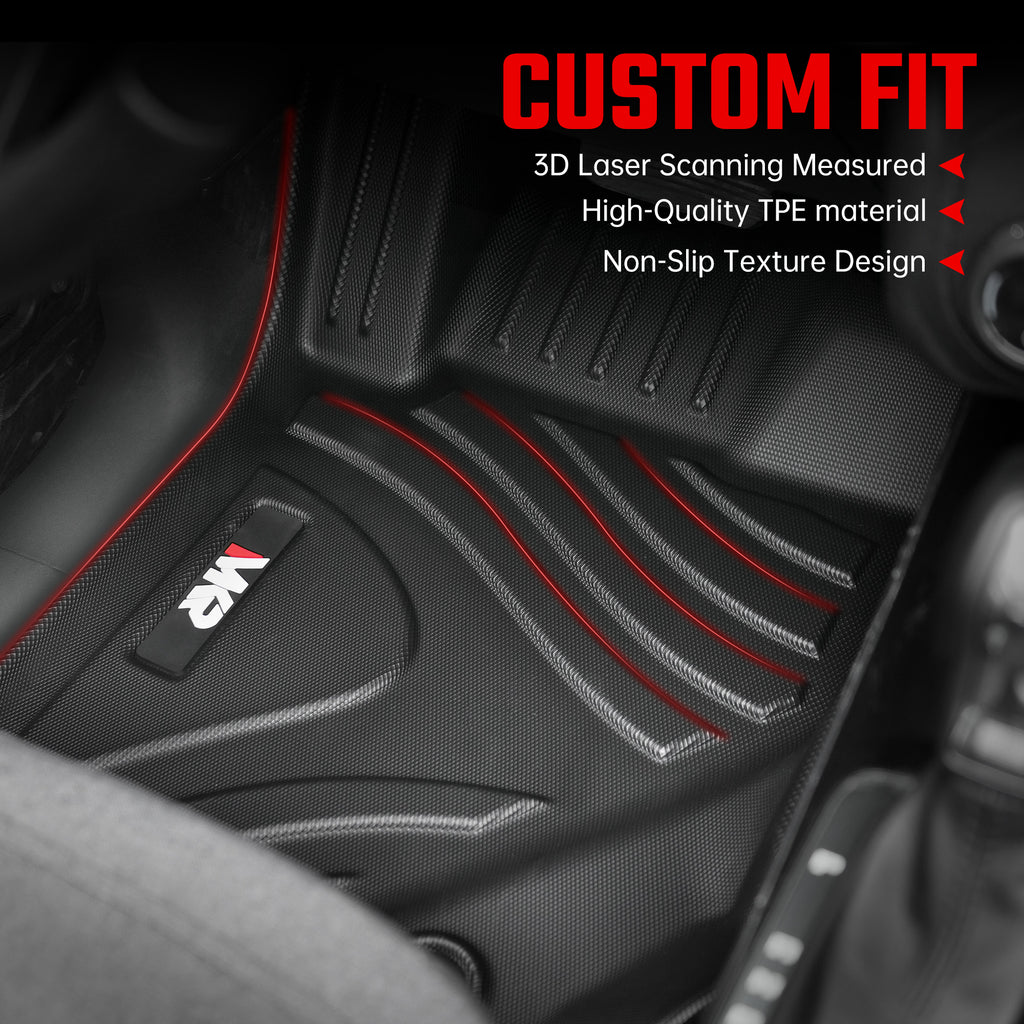 Car Floor Mats For 2021 2023 Ford Bronco 4 Doors TPE Interior Car Accessories - Image 5
