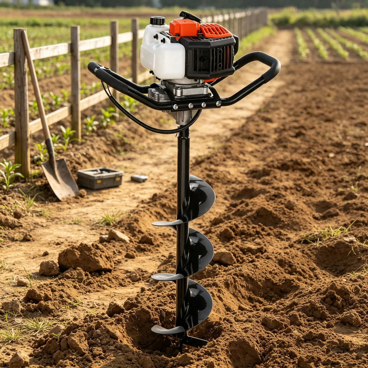 Post Hole Digger 43cc 1250W Auger Post Hole digger - Image 2