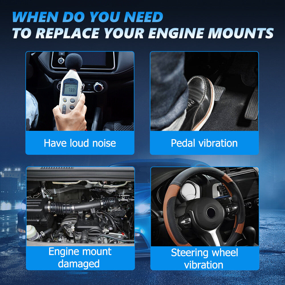 6pcs Engine Motor & Trans Mount For 2003 2007 Honda Accord 3.0L V6 Auto Trans - Image 2