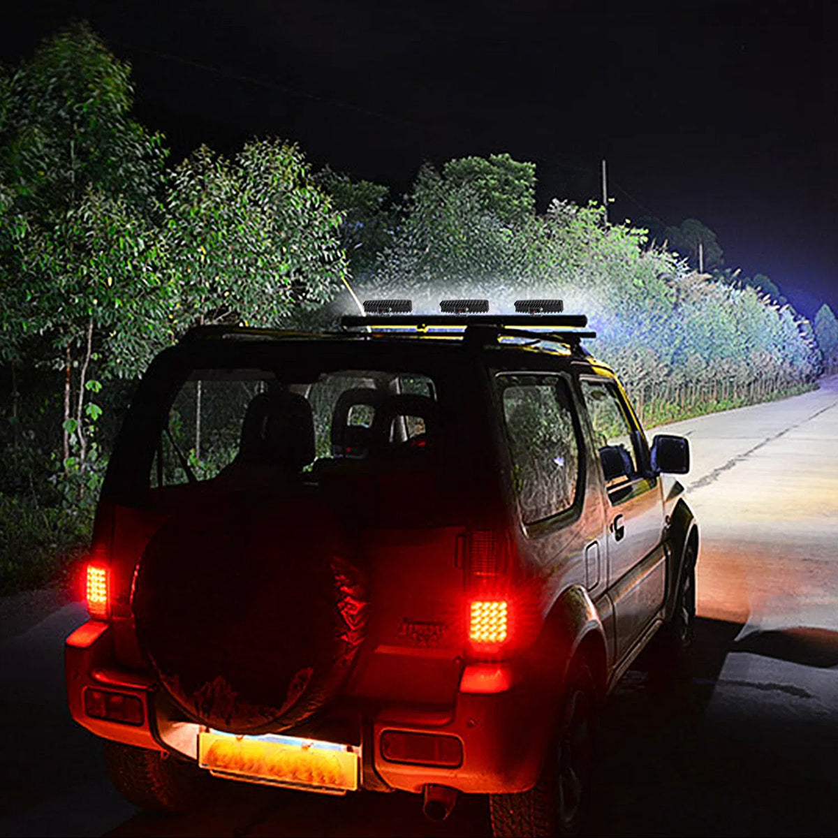 6" LED Light Bar 48W 5000lm Offroad Driving Spot Lights Work Light Pods - Image 4