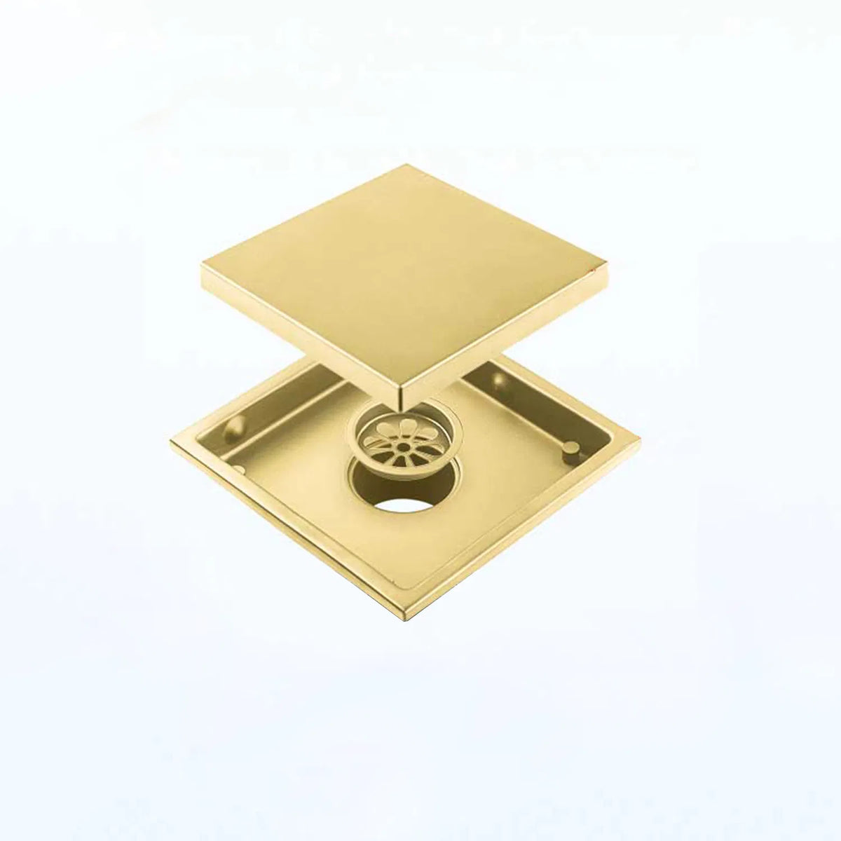 6 Inch Square Shower Floor Drain - Image 4