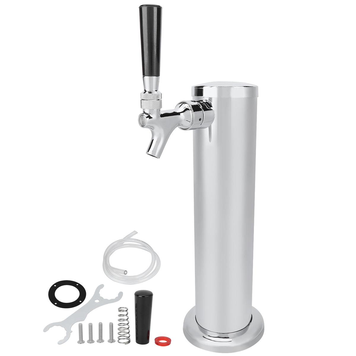 Stainless Steel Beer Draft Tower With Single Faucet Dispenser Home Brewing Equipment - Image 4