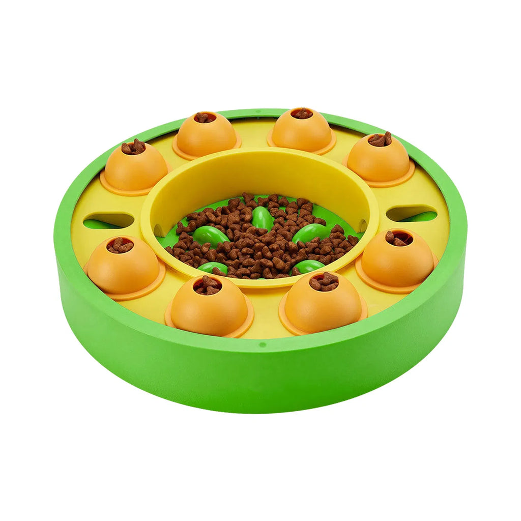 Dog Puzzle Food Feeder Slow Feeding Bowl Interactive Toy Dog Treat Dispensing Toy - Image 4