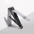 Stainless Steel Toenail Clipper With File 5.51 Inch 2 Piece