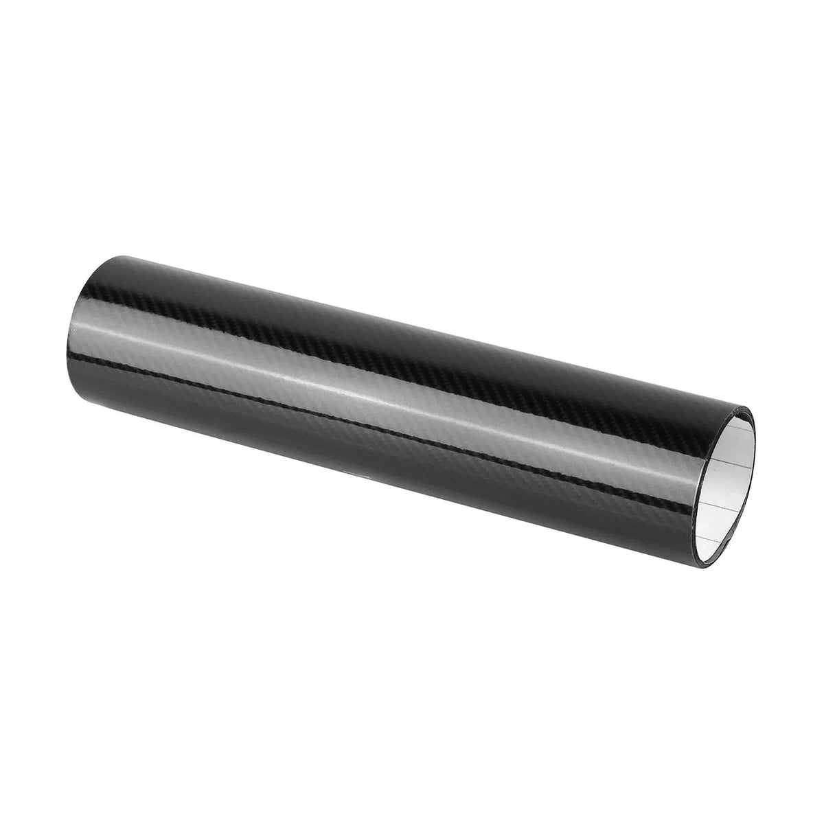 Black 7D Carbon Fiber Car Wrap High Gloss Vinyl Wrap Film Roll Bubble Free Air - Image 3