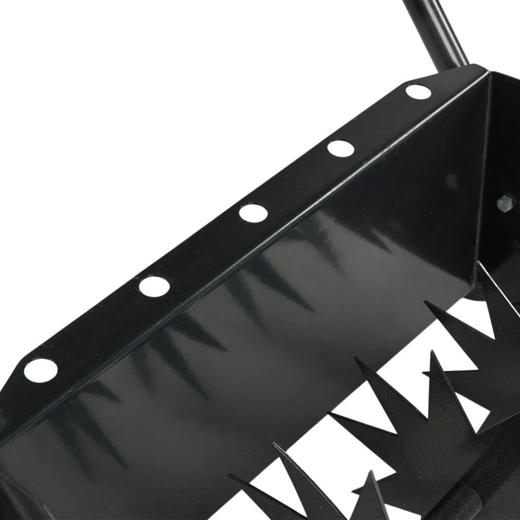 19in Push Spike Aerator Heavy Duty Rolling Lawn Aerator Rotary Spike Lawn - Image 5