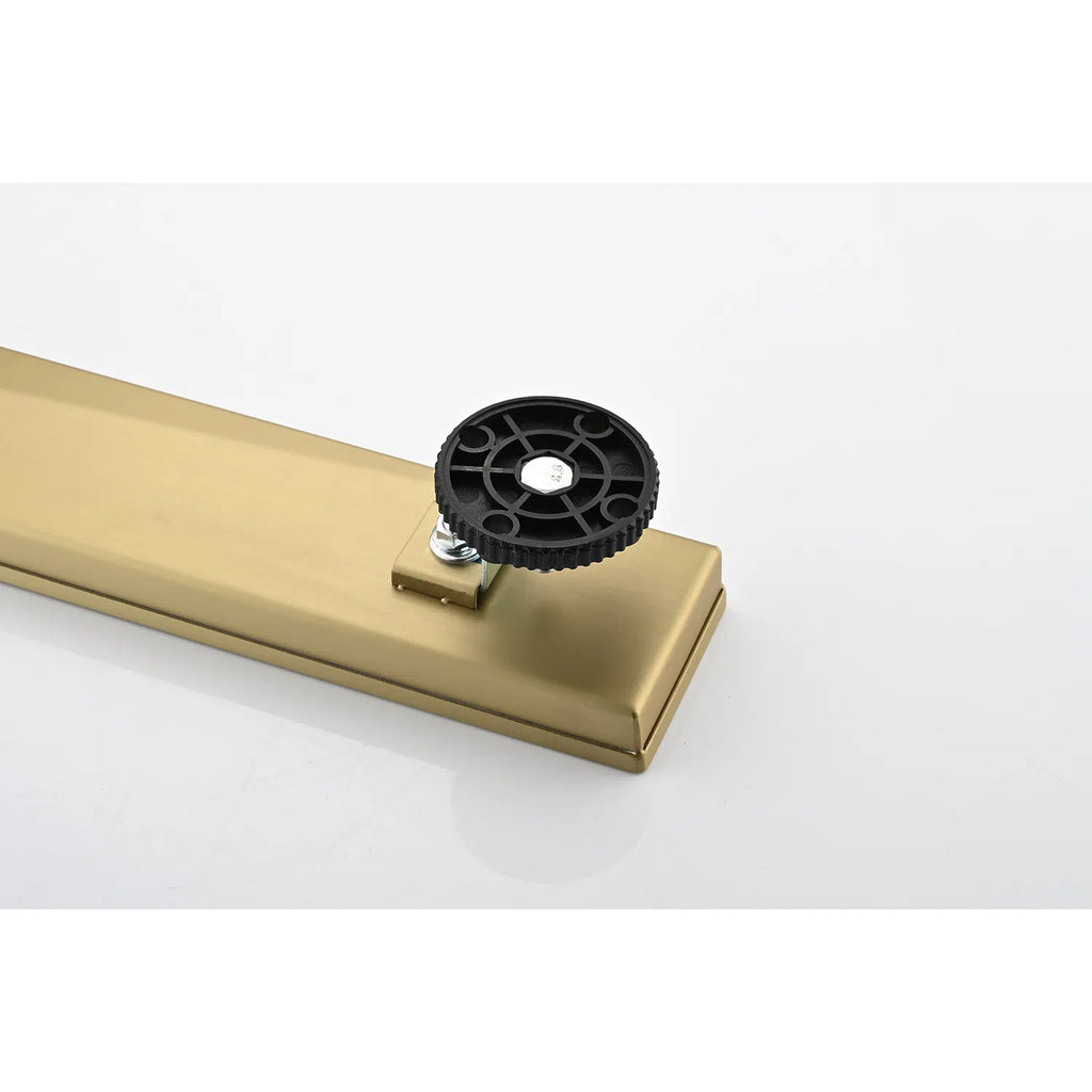 12 Inch Linear Shower Drain with 2 in 1 Flat & Tile Add Removable Cover 304 - Image 5