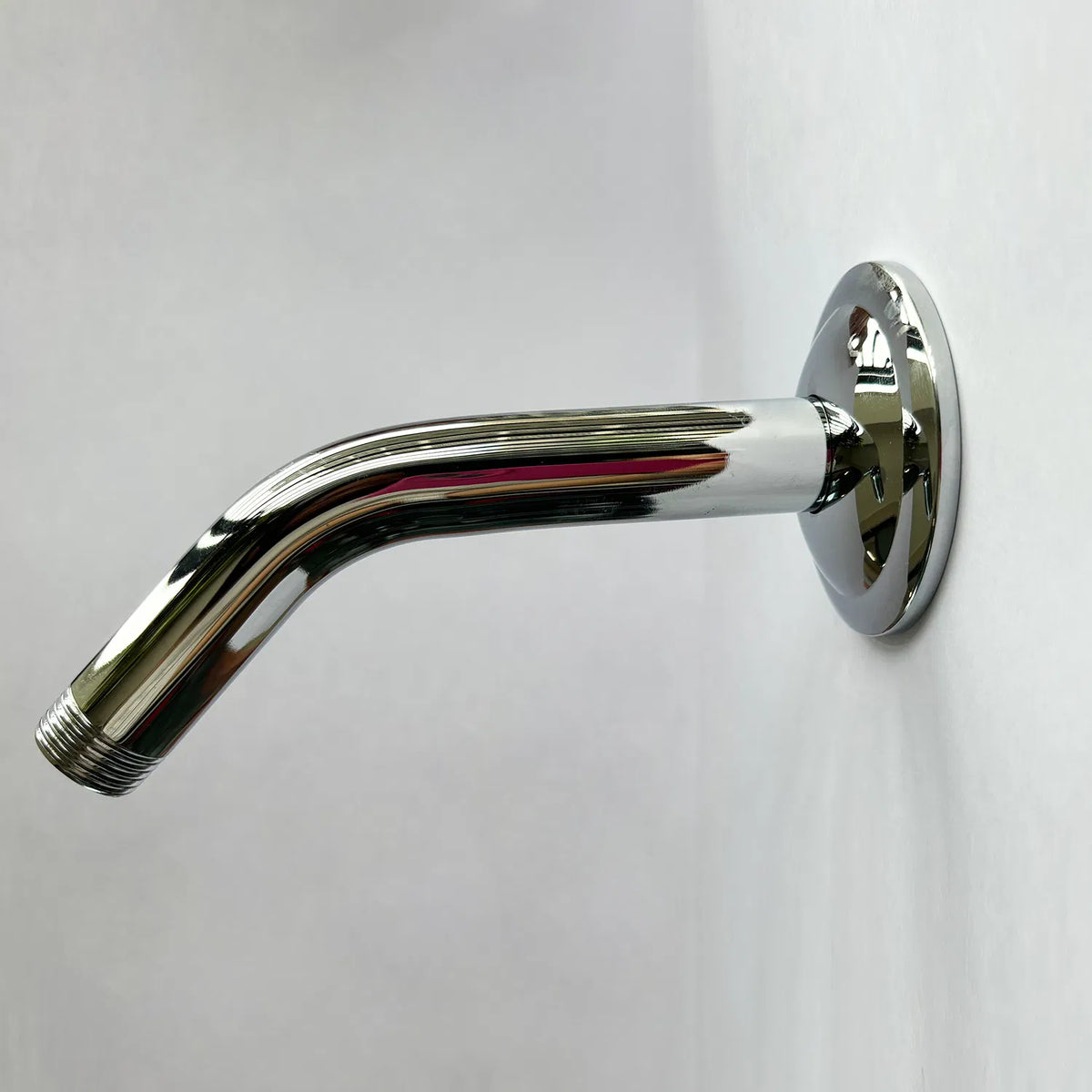 Shower Arm with Flange 1/2 NPT Tapered Threads Rain Shower Head Arm Wall - Image 3