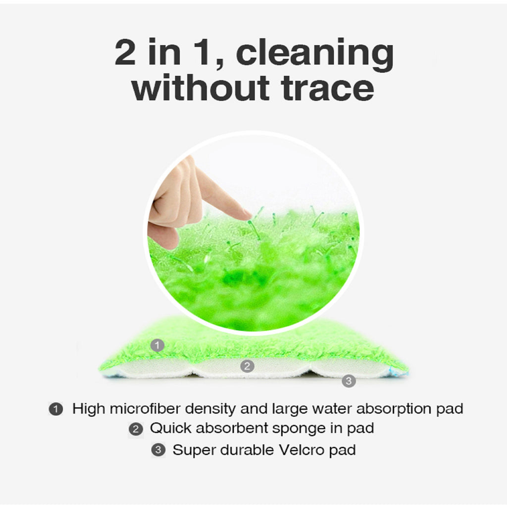 Washable Mat Spray Mop Superfine Fiber With 300ml Reusable Bottle Suitable - Image 3