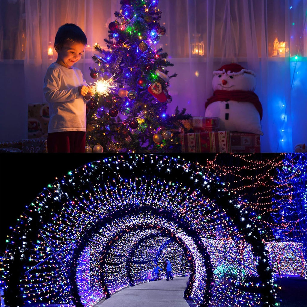 Multicolor String Lights LED Ice Bar Light 10m 400mm Curtain Light Modes With